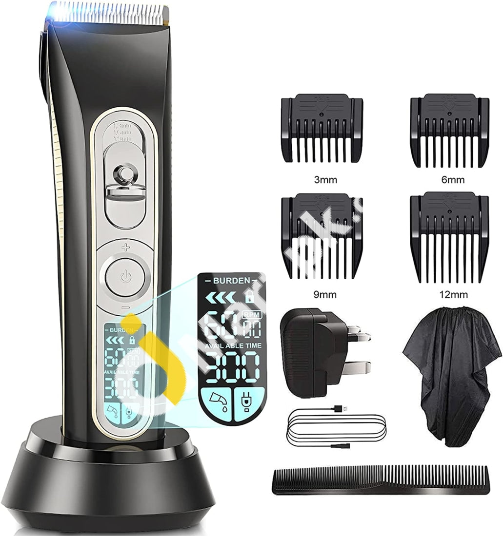 Fitfort Hair Clippers Trimmer Professional Cordless Rechargeable Waterproof Beard & Body With