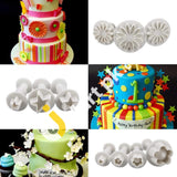 Fondant Cake Cookie Plunger Cutter Sugarcraft Decorating Mold Diy Tool 33 Pieces - Imported From Uk
