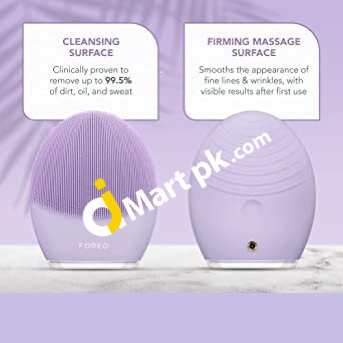 Foreo Luna 2 Facial Cleansing Brush & Anti-Aging Face Massager For Sensitive Skin - Imported From Uk