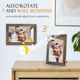 Frameo 10.1 Wifi Digital Photo Frame Android 6.0 Ips Hd 1280X800 Touch Screen With 16Gb Storage