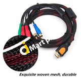 Hdmi Male To 5 Rca Rgb Audio Video Av Cable 1.5M - Imported From Uk