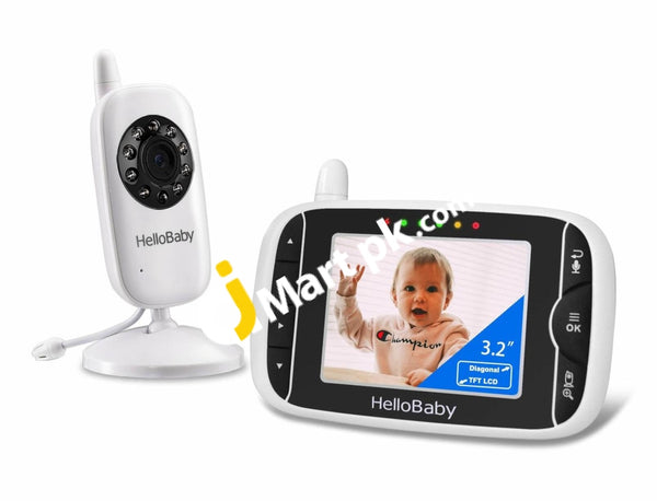  HelloBaby 3.2 Inch Video Baby Monitor with Night