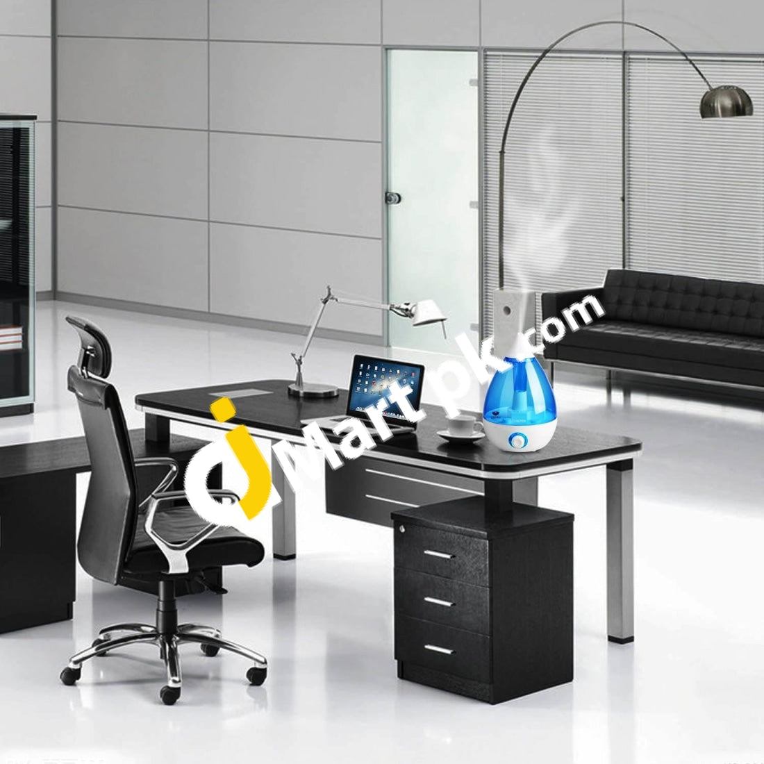 Hometek Drop Shape 3L Ultrasonic Cool-Mist Humidifier - Imported From Uk