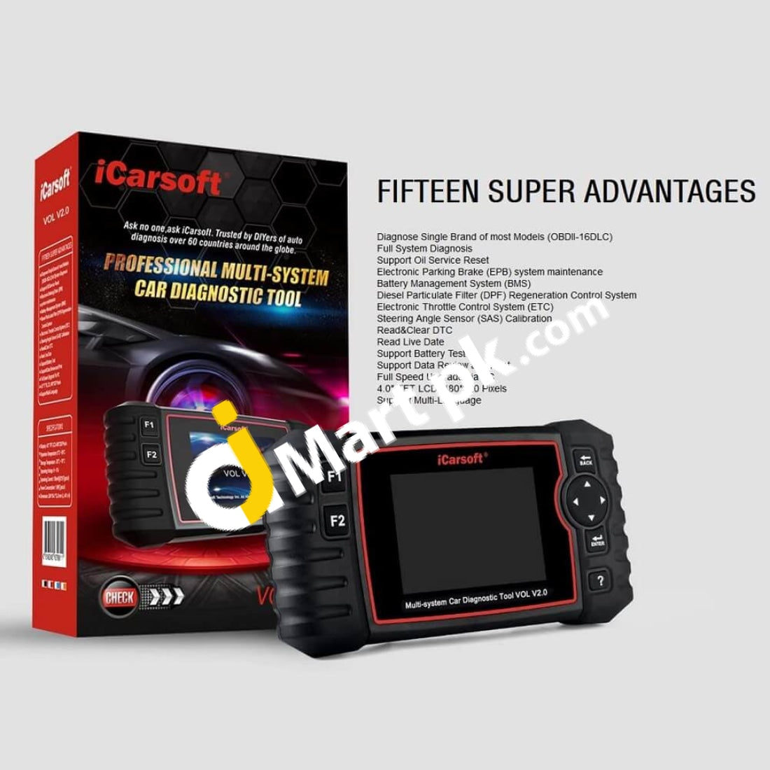 Icarsoft Auto Diagnostic Scanner Vol V2.0 For Volvo/Saab With Abs Scan Oil Service Reset Bleeding
