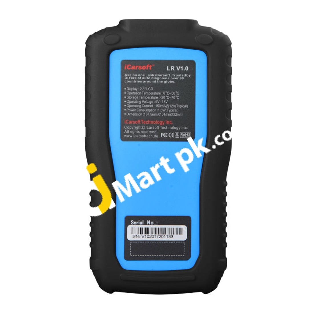 Icarsoft Professional Multi System Car Diagnostic Tool Lr V1.0 - Imported From Uk