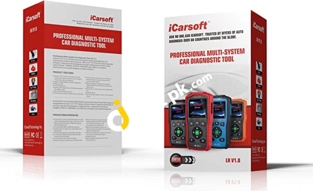Icarsoft Professional Multi System Car Diagnostic Tool - Imported From Uk
