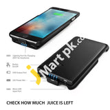 Bearshifu 4800Mah Iphone 7 Plus Detachable Battery Case Wireless Charging Extended Backup &