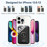 Iwalk Powergrip Mag 6000Mah Magnetic Wireless Portable Charger Finger Holder Stand - Imported From