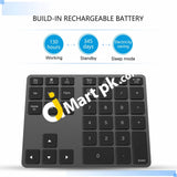 Jelly Comb Wireless Bluetooth Numeric Keypad (35 Keys) - Imported From Uk