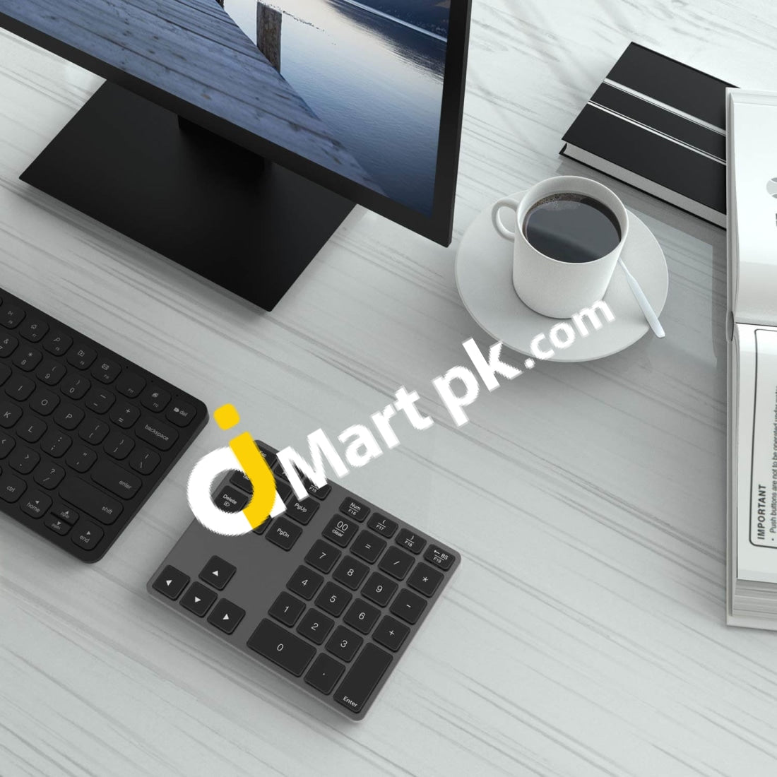 Jelly Comb Wireless Bluetooth Numeric Keypad (35 Keys) - Imported From Uk