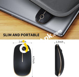 Jelly Comb Wireless Mouse 2.4G With Nano Receiver Silent & Smooth Basic Design 1600Dpi - Imported