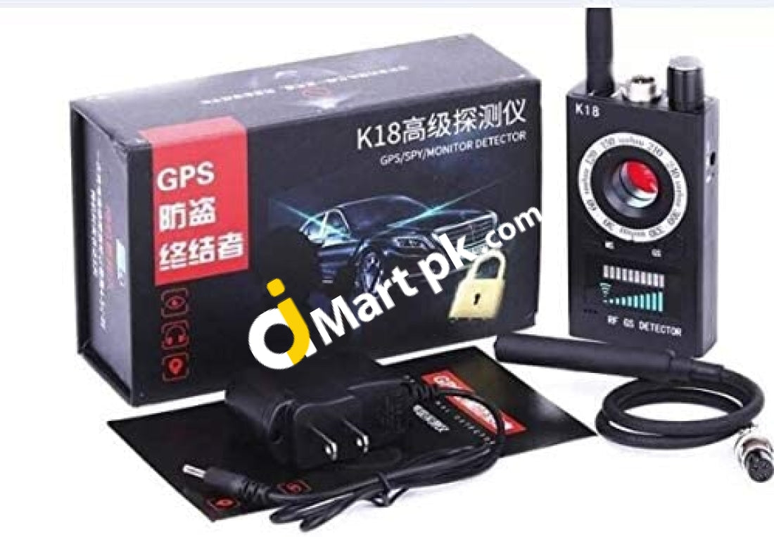 K18 Professional Gps/Anti-Spy Bug Hidden Camera Rf Detector - Imported From Uk