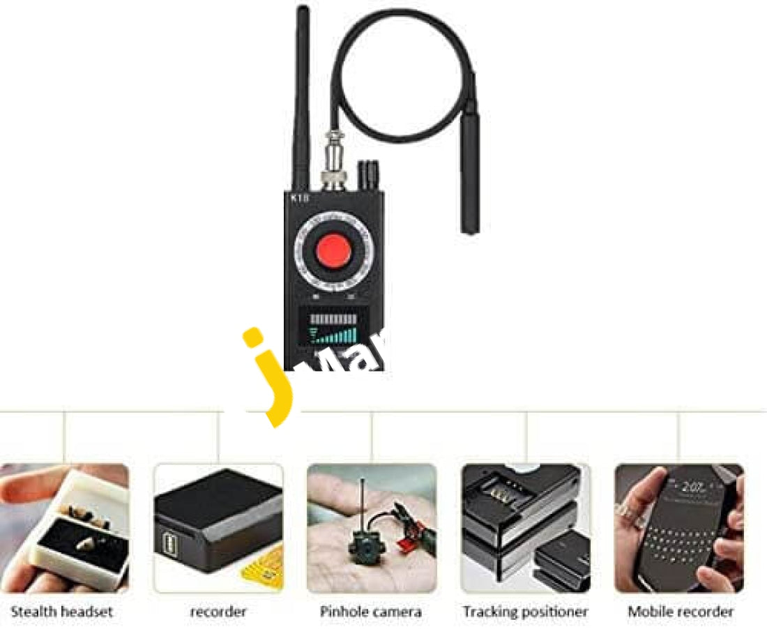 K18 Professional Gps/Anti-Spy Bug Hidden Camera Rf Detector - Imported From Uk