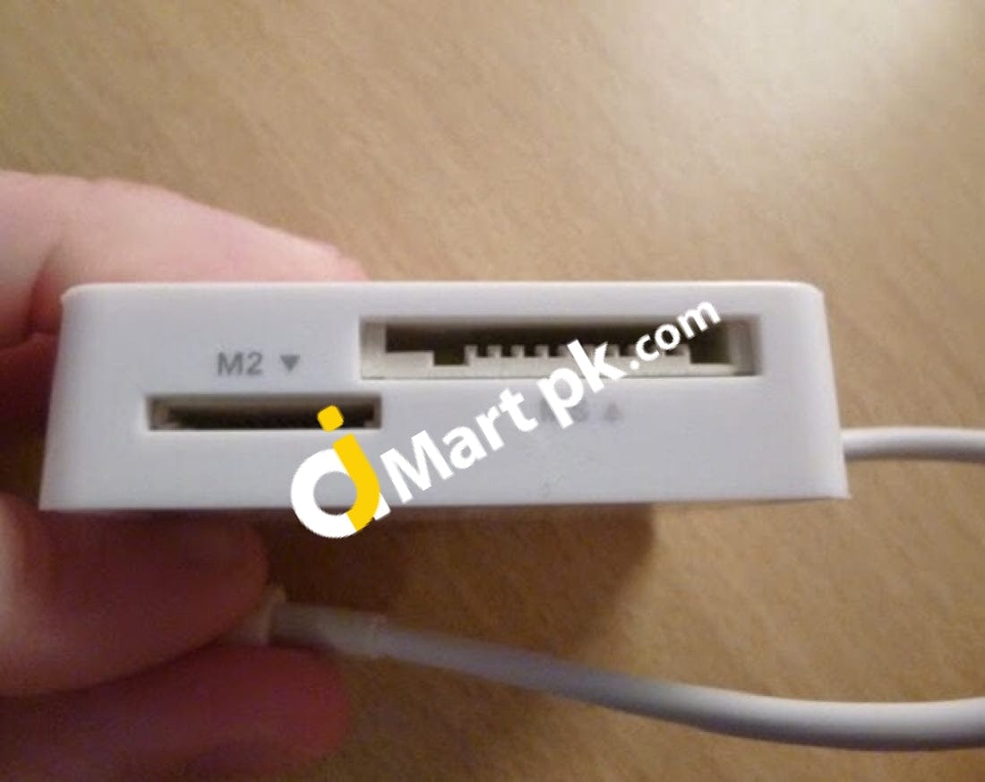 Kiwibird Ipad & Mini Card Reader/Writer Adapter 5-In-1 Lightning To Reader - Imported From Uk