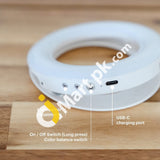 Kodak Ring Light Mini 4 Portable Usb C Rechargeable Clip On Dimmable Selfie With 3 Modes For Video