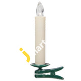 Led Decorative Candle Lights 3.5 Remote Controlled Flameless Battery Operated Clip-On Candles (Pack