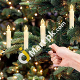 Led Decorative Candle Lights 3.5 Remote Controlled Flameless Battery Operated Clip-On Candles (Pack
