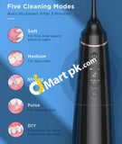 Liberex 300Ml Oral Irrigator Professional Rechargeable Dental With Oled Display 4 Modes Ipx7