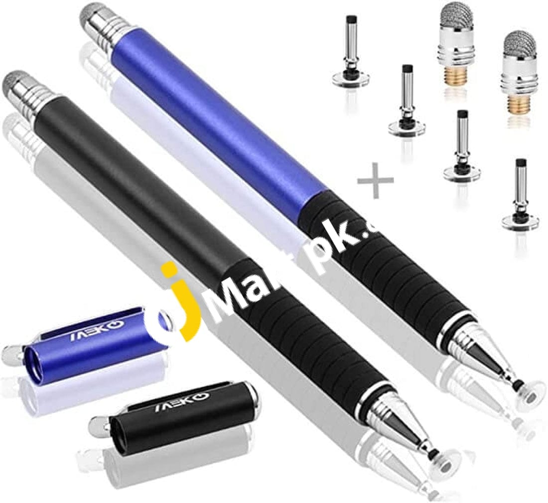 Meko Universal Stylus 2 In 1 Precision Series Disc Touch Screen Pens For Cell Phones Tablets And