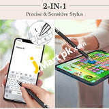 Meko Universal Stylus 2 In 1 Precision Series Disc Touch Screen Pens For Cell Phones Tablets And