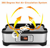 Meykey 4 Tray Digital Food Dehydrator With Temperature Control & Timer Bpa-Free 250W - Imported From