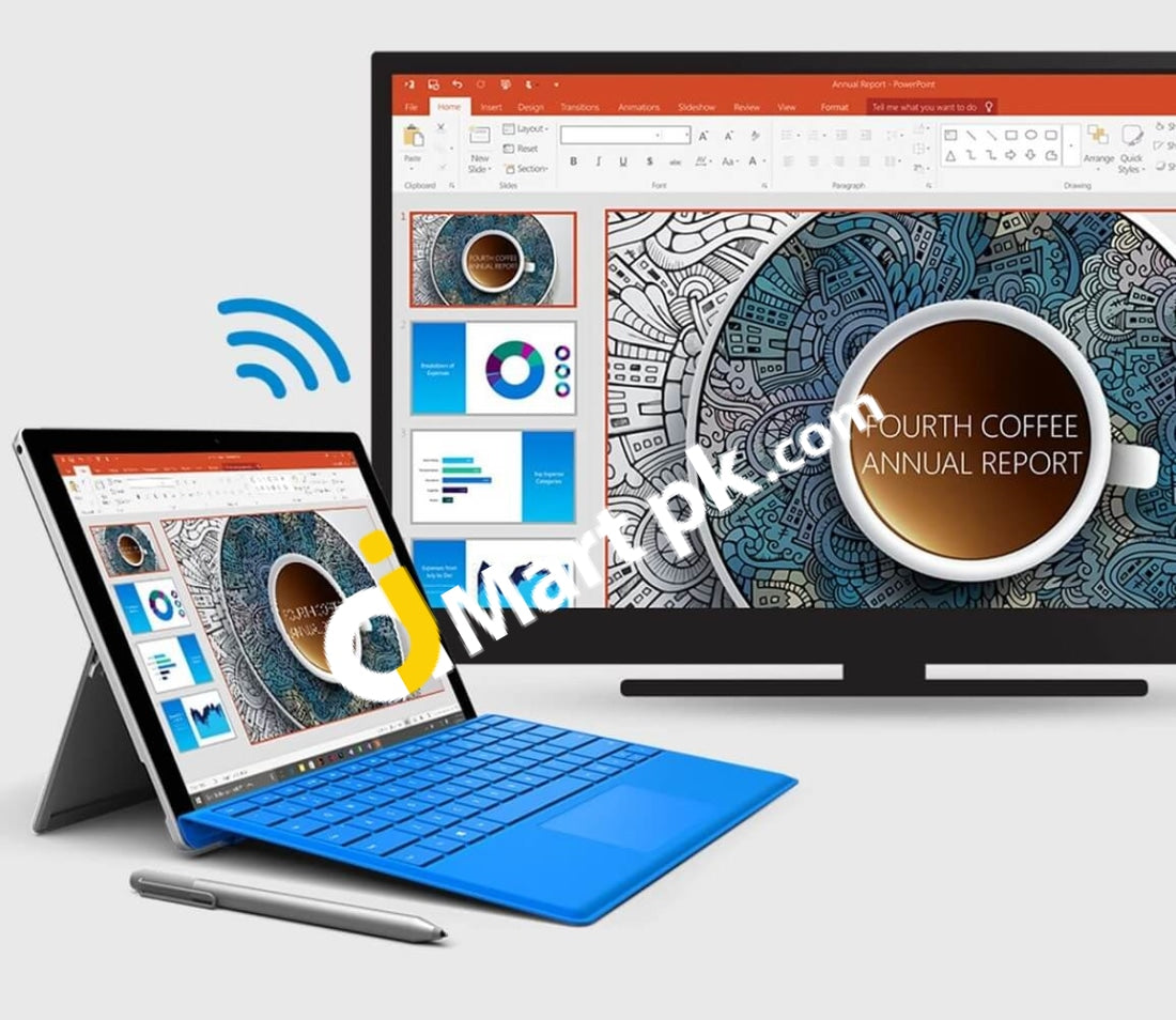 Microsoft Wireless Display Adapter V1 Wirelessly Project To Your Big Screen - Imported From Uk