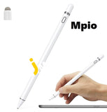 Mpio Active Stylus Pen with Dual Touch Function, Rechargeable Stylus for iPad, iPad Pro, iPad Air, Mini & Android Tablet for Drawing & Writing - Imported from UK