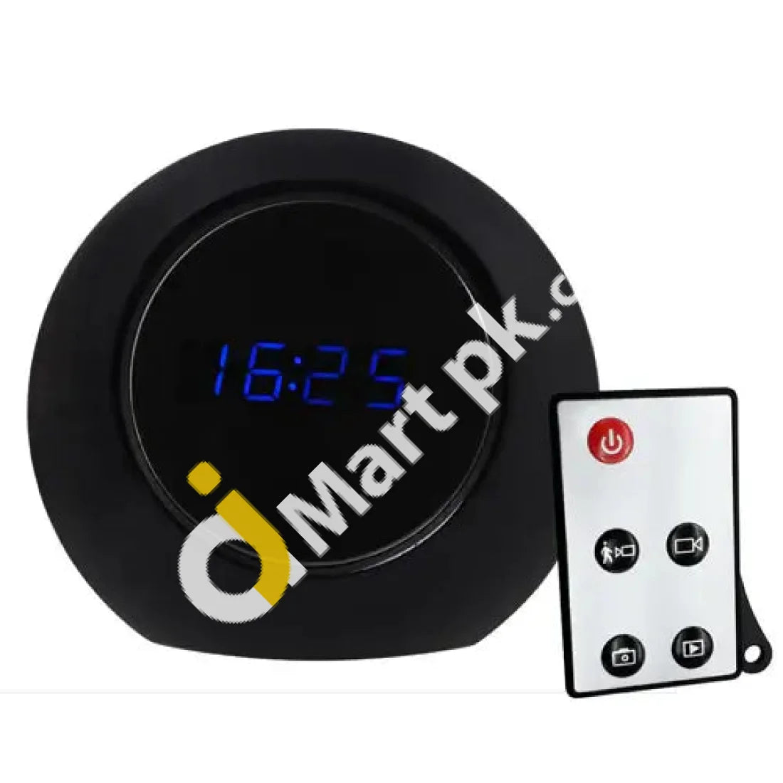 Multi-Function Hd Hidden Camera Alarm Clock Dvr Recorder Cam 1280X960 With Remote Imported From Uk