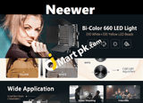 Neewer® 660 Led Dimmable Bi-Color Professional Video Photography Lighting Kit With U-Bracket