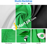 Neewer® Photography Backdrop Lighting Kit - 8.5X10Ft 800W 5500K Softbox Background Support System