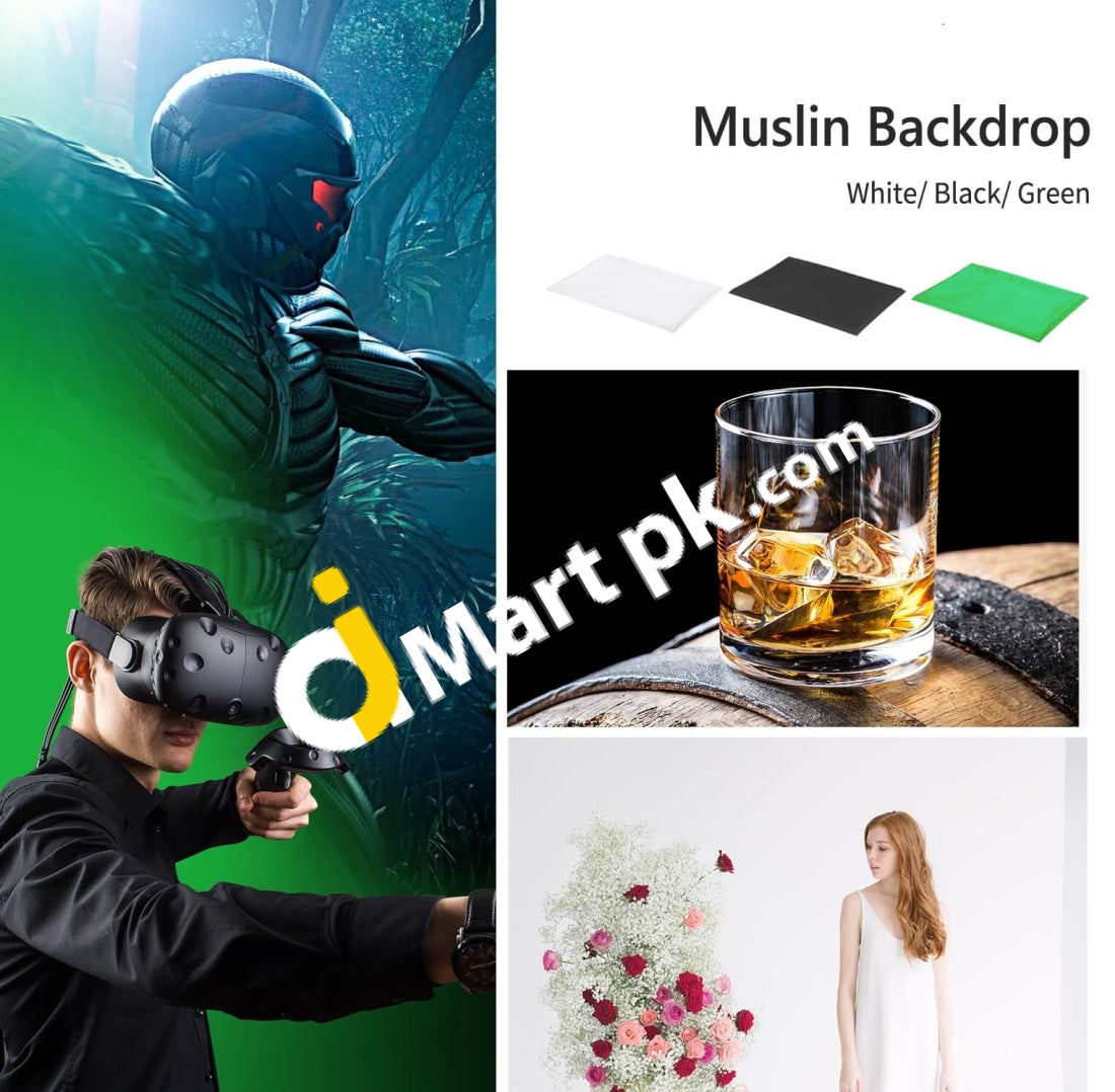 Neewer® Photography Backdrop Lighting Kit - 8.5X10Ft 800W 5500K Softbox Background Support System