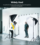 Neewer® Photography Backdrop Lighting Kit - 8.5X10Ft 800W 5500K Softbox Background Support System