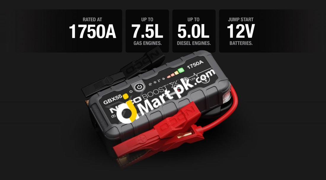 Noco Boost X Gbx55 1750A 12V Ultrasafe Lithium Ion Jump Starter Car Battery Booster Pack - Imported