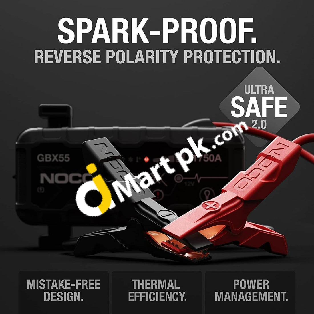 Jump Starter Noco Boost X Gbx55 1750A 12V Ultrasafe Portable Lithium Car Battery Booster Pack -