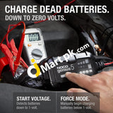 Noco Genius5 5A Smart Car Battery Charger 6V & 12V Portable Automotive Maintainer Trickle Desulfator