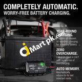 Noco Genius5 5A Smart Car Battery Charger 6V & 12V Portable Automotive Maintainer Trickle Desulfator