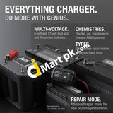 Noco Genius5 5A Smart Car Battery Charger 6V & 12V Portable Automotive Maintainer Trickle Desulfator