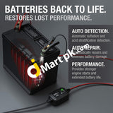 Noco Genius5 5A Smart Car Battery Charger 6V & 12V Portable Automotive Maintainer Trickle Desulfator