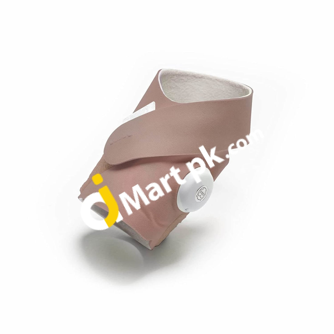 Owlet Extra Fabric Sock Fits Babies 0-18 Months Dusty Rose (Sensor And Base Station Not Included)