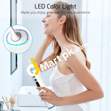 Pecham Water Flosser Rechargeable Oral Irrigator With 360Ml Tank 4 Modes & Jet Tips Ipx7 Waterproof