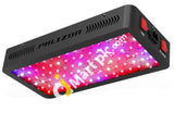 Phlizon 600W Led Grow Light Full Spectrum Double Switch For Indoor Plants Vegetables And Flowers -