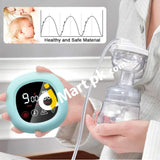 Piaek Double Electric Breast Pump Portable Milk With Touch Screen Rechargeable Battery 3 Modes 9