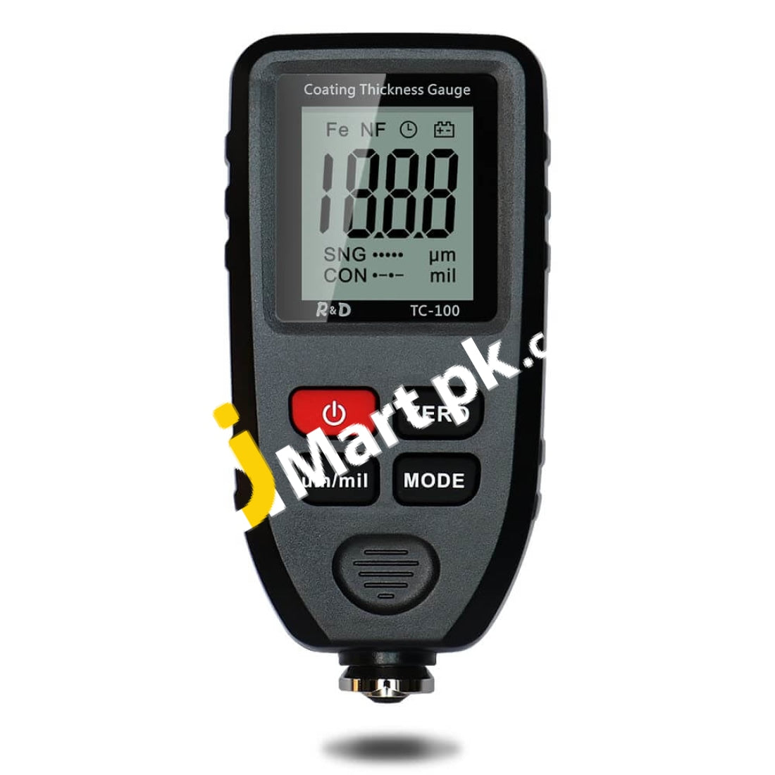 R&D Tc100 Digital Coating Thickness Gauge With Lcd Display - Imported From Uk