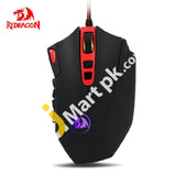 Redragon Perdition Laser Gaming Mouse, 16400 DPI High-Precision Programmable USB Mouse - Imported from UK