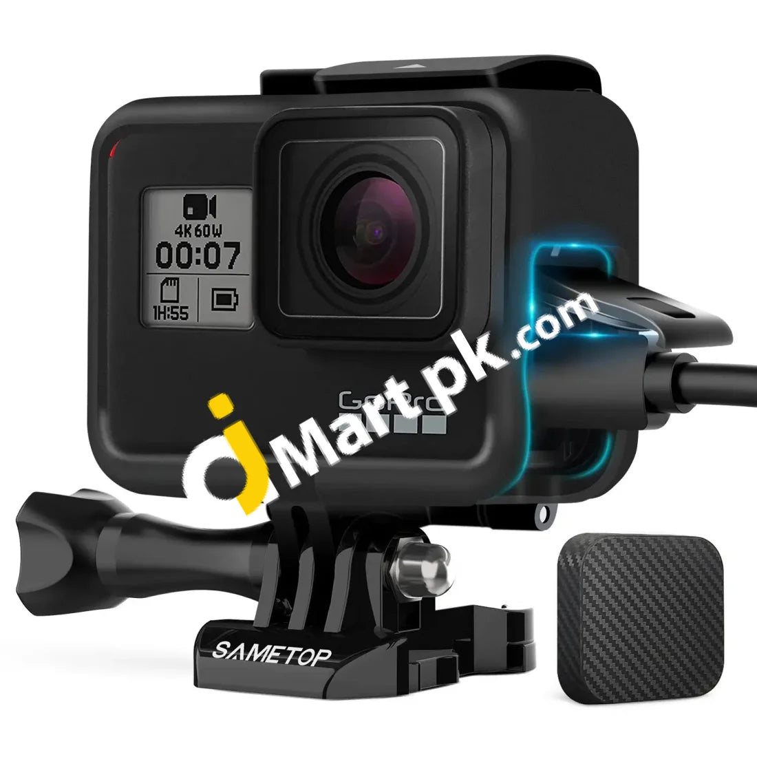 Sametop Frame Mount Housing Compatible With Gopro Hero 7 6 5 (2018) Cameras - Imported From Uk