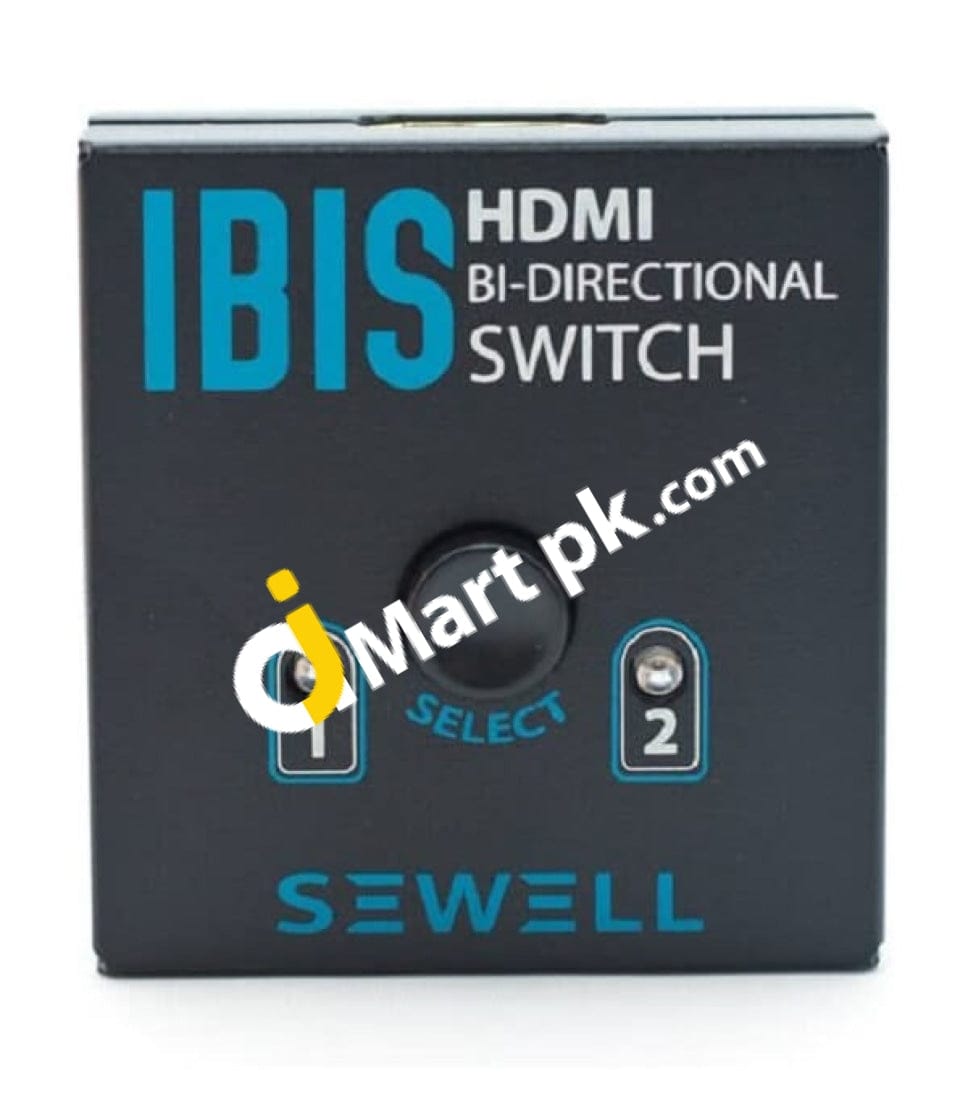 Sewell Ibis 2X1 Or 1X2 Hdmi Bi-Directional Switch With Hdcp Passthrough - Imported From Uk