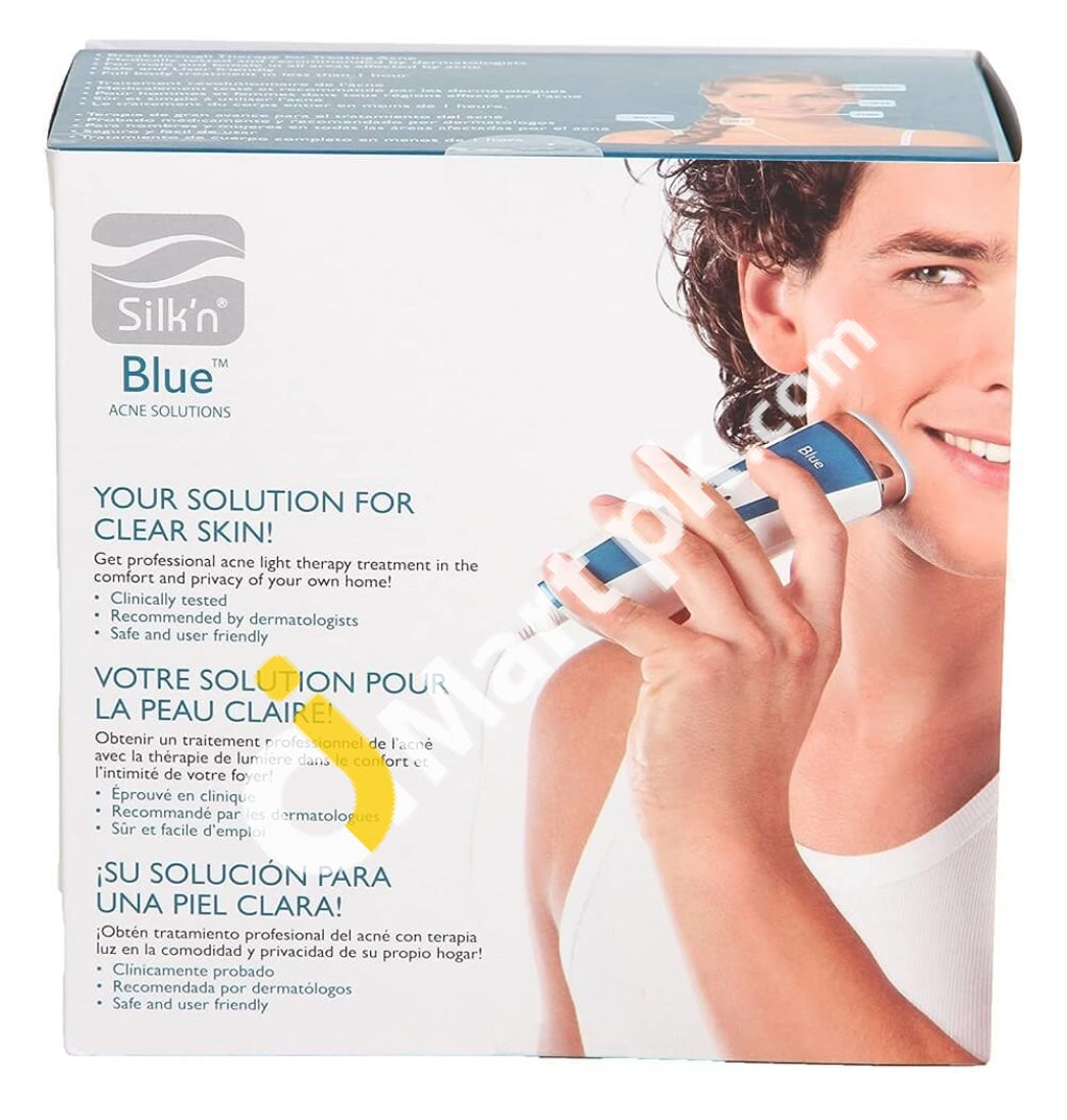 Silkn Blue Acne Treatment Device With Light Therapy - Imported From Uk