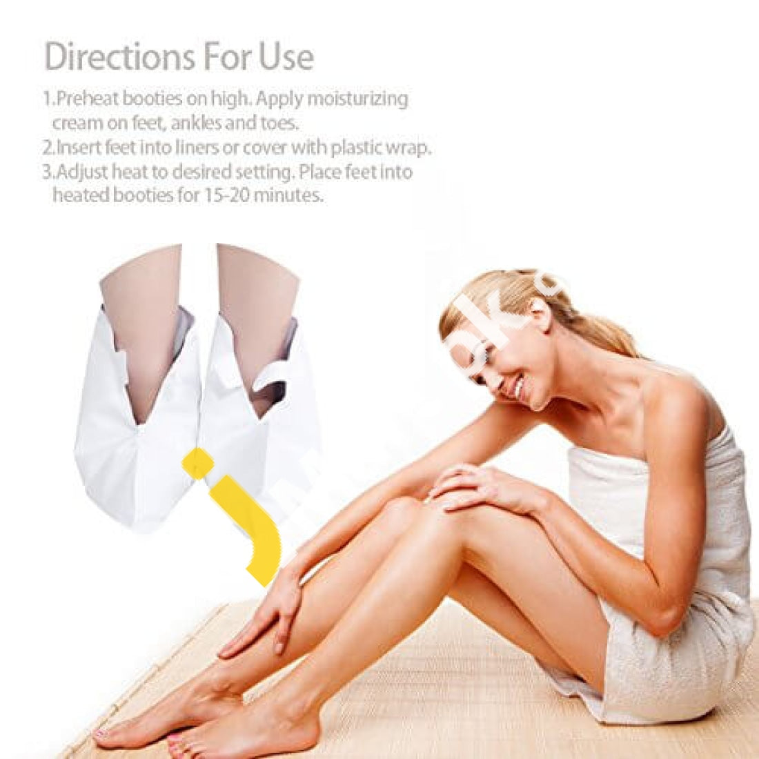 Skinmate Heated Boots Best Thermal Treatment For Pedicure And Paraffin - Imported From Uk