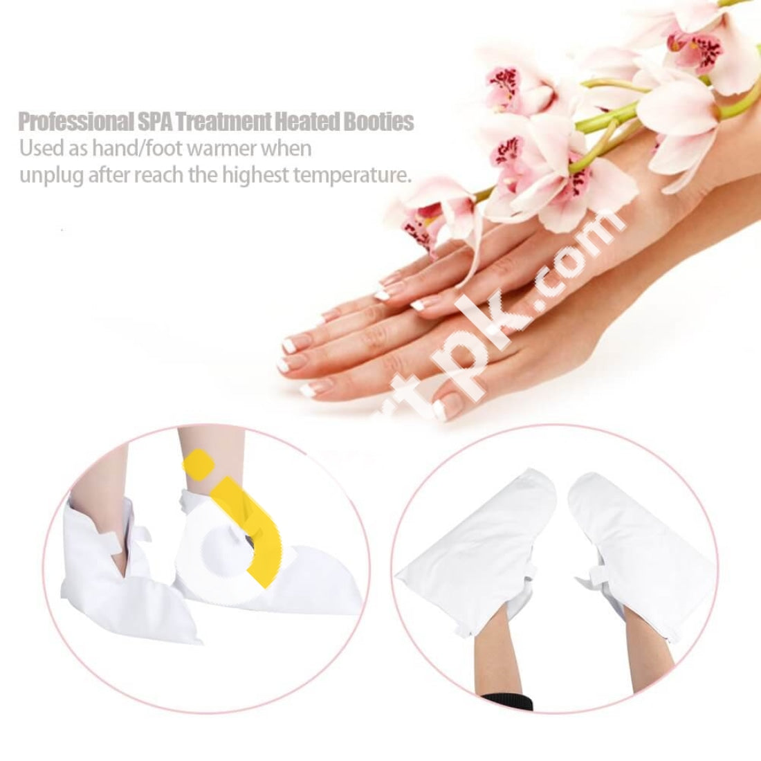 Skinmate Heated Boots Best Thermal Treatment For Pedicure And Paraffin - Imported From Uk