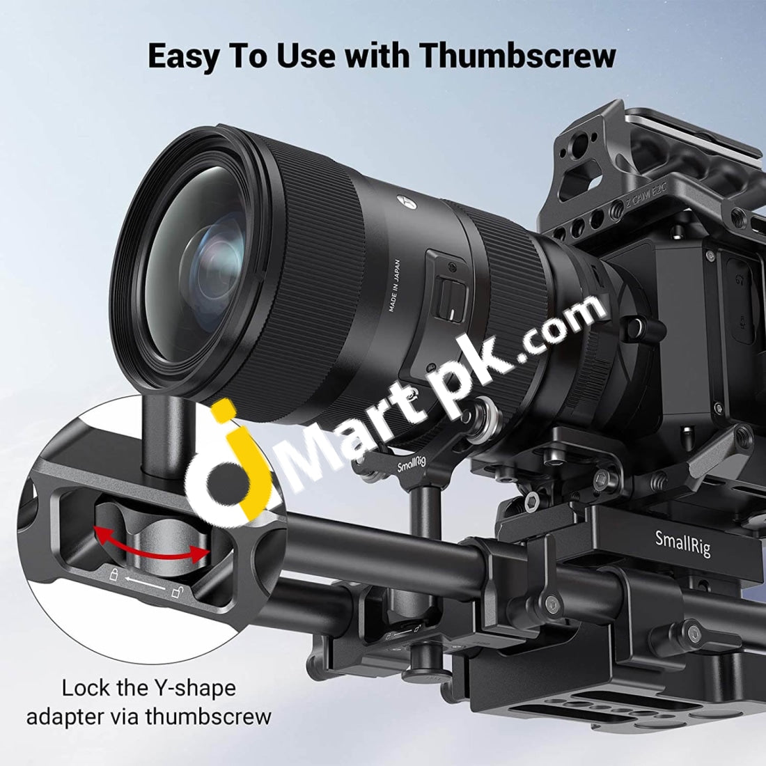 Smallrig 15Mm Lws Universal Lens Support - Imported From Uk